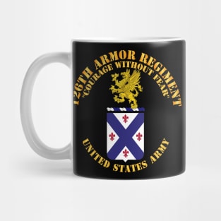 COA - 126th Armor Regiment Mug